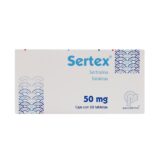 Sertex 50 Mg Caja 28 Tabletas
