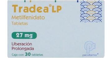 Tradea LP Metilfenidato 27 MG Caja 30 Tabletas