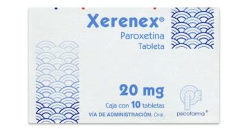 Paroxetina 20 MG Caja 10 Tabletas