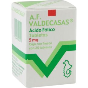 A.F. Valdecasas 5 Mg Frasco 20 Tabletas