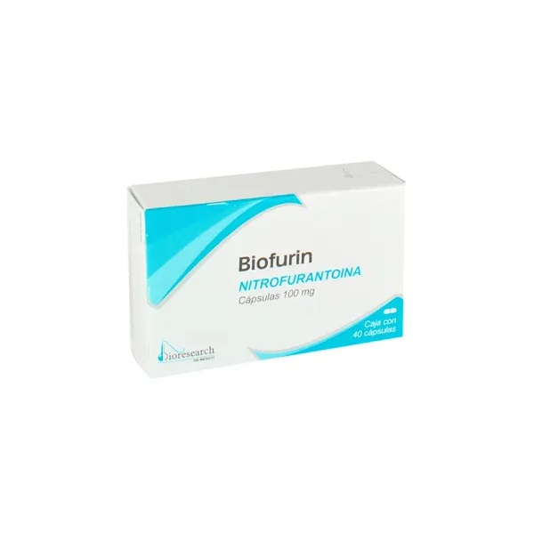Biofurin 100 MG Caja 40 Cápsulas
