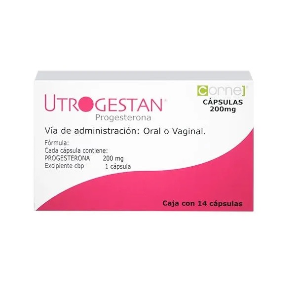 Utrogestan (Progesterona) 200Mg 1 Cápsulas