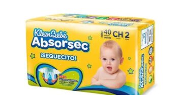 Kleenbebe Absorsec Pañales Unisex Etapa 1 40 Pañales