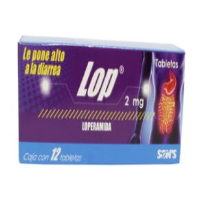 Lop 2 Mg Caja 12 Tabletas
