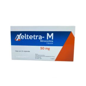 Xeltetra-M Minociclina 50 MG Caja 24 Cápsulas