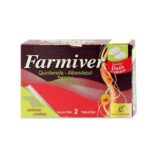 Farmiver Quinfamida/Albendazol Caja 2 Tabletas