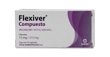 Flexiver Compuesto Meloxicam/Metocarbam Caja 10 Cápsulas