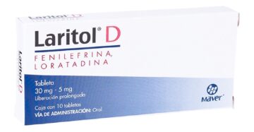 Laritol D(Fenilefrina/Loratadina) 10 Tab