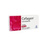 Cefagen Cefuroxima 500mg 10 Tabletas