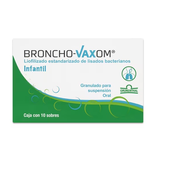 Broncho Vaxom Infantil (Lisados Bacterianos) 3.5Mg 10 Sobres