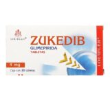 Zukedib 4 Mg Caja 30 Tabletas