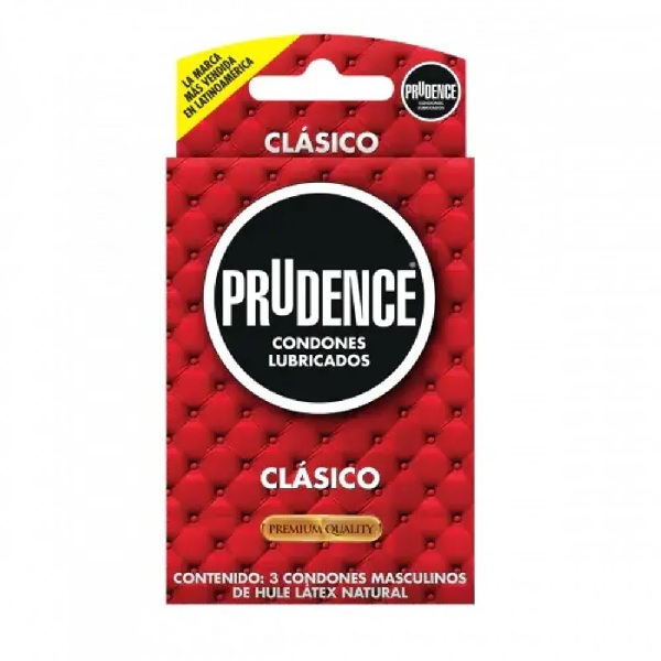 Prudence Clasicos 3 Preservativos
