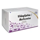 Vildagliptina, Metformina 50/850 Mg Caja 60 Comprimidos