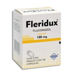Fleridux 100 MG Frasco 10 Cápsulas