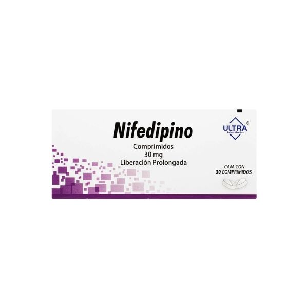 Ult Nifedipino T 30 30Mg Lp