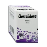 Clortalidona 50 Mg Frasco 20 Tabletas