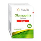 Olanzapina 10 MG Frasco 14 Tabletas