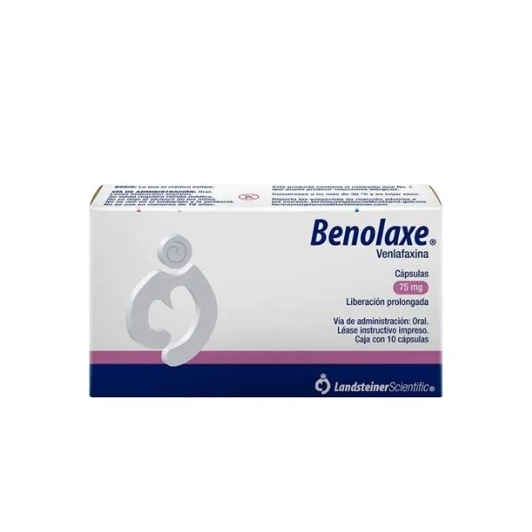 Benolaxe Venlafaxina 75mg 10 Cápsulas