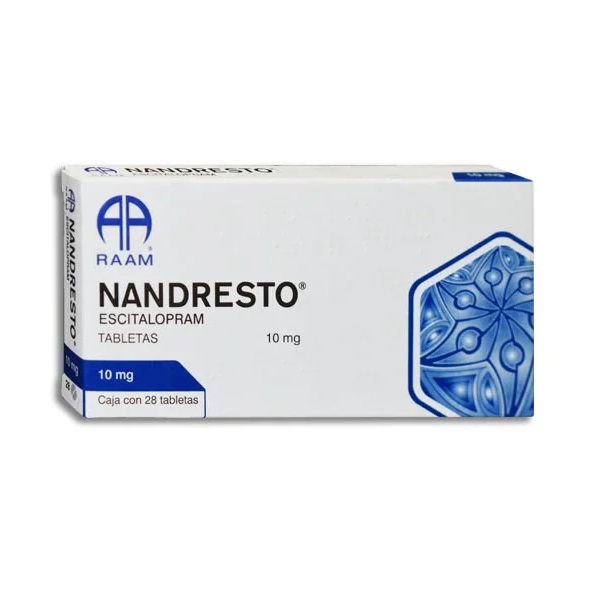 Nandresto 10 MG Caja 28 Tabletas