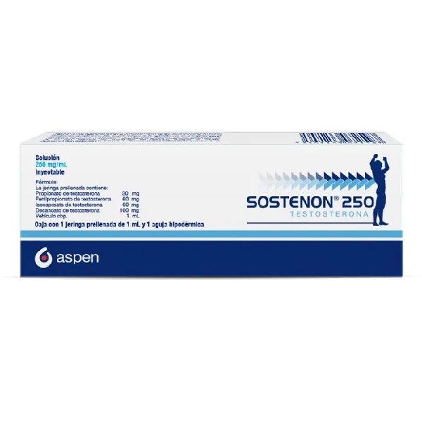 Sostenon 250 (Testosterona) Solución Inyectable 1Ml