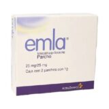 Emla 25/25 Mg Caja 2 Parches