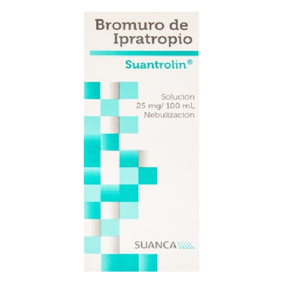 Suantrolin (Bromura De Ipratropio) Solución 100Ml