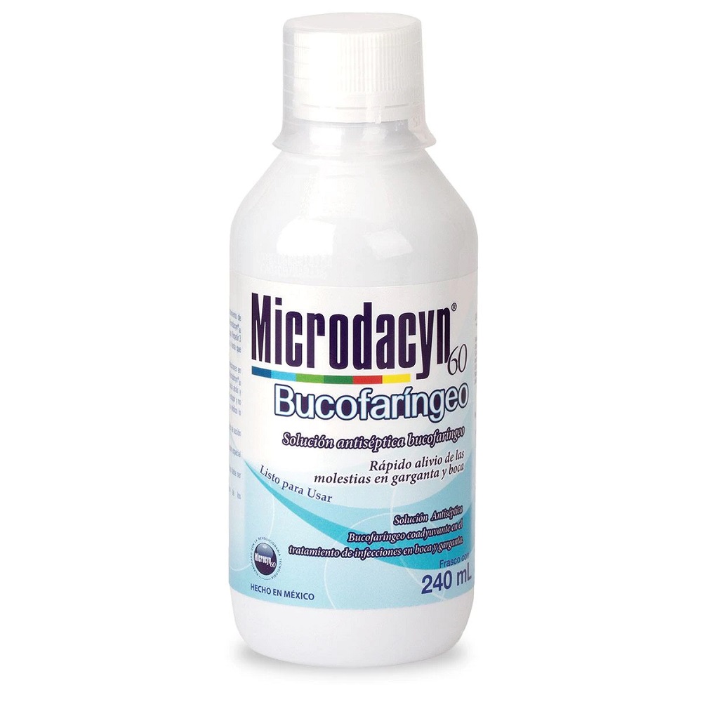 Microdacyn Antiséptico 60 Bucofaríngeo