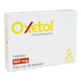 Oxetol 600 MG Caja 20 Tabletas