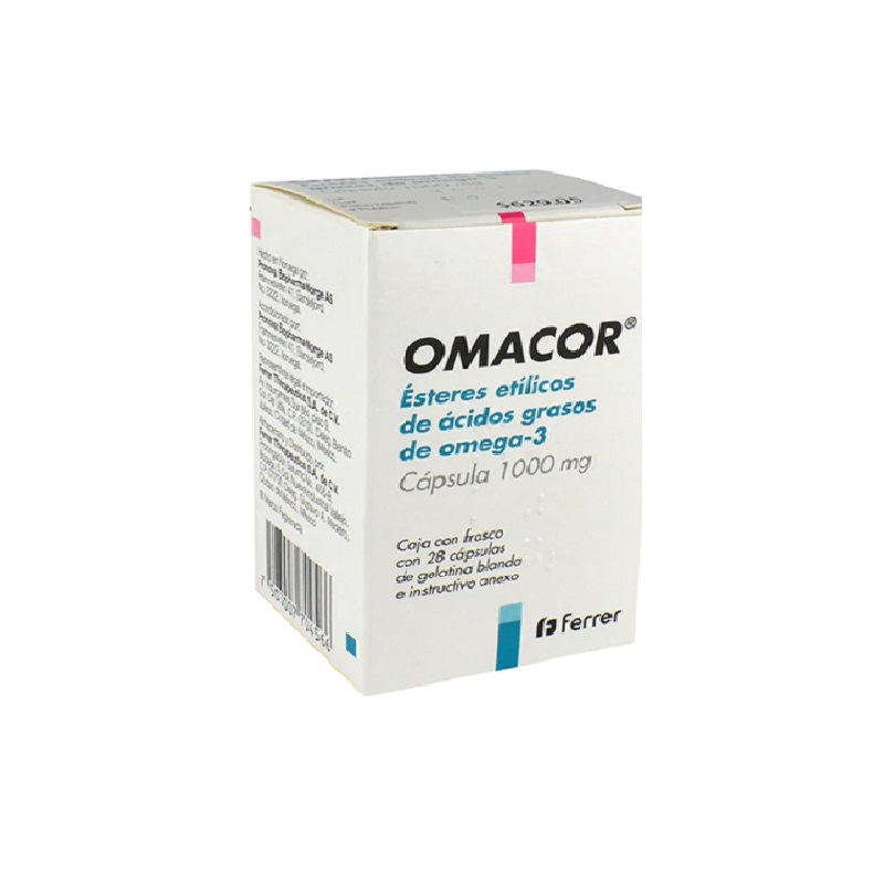 Omacor Con 28 Cápsulas