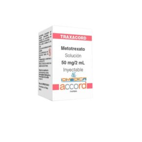 Traxacord (Metotrexato) 50Mg  Solución Inyectable 2Ml