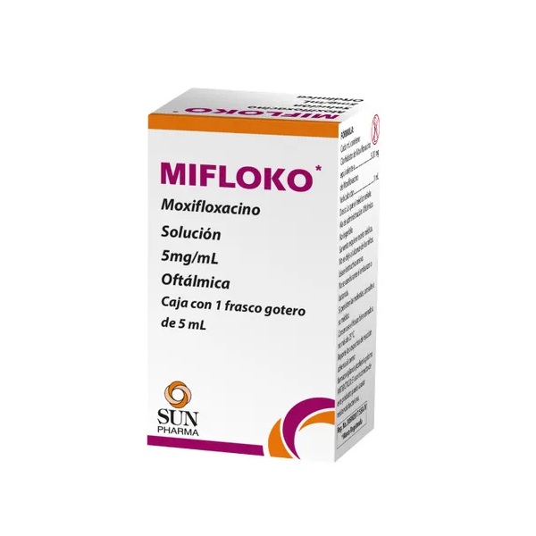 Mifloko 5 MG Solución Oftálmica Gotero 5 ML