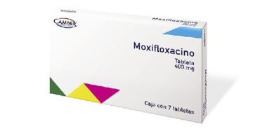 Moxifloxacino 400Mg  7 Tabletas