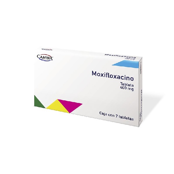 Moxifloxacino 400Mg 7 Tabletas