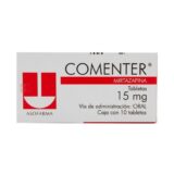Comenter 15 Mg Caja 10 Tabletas