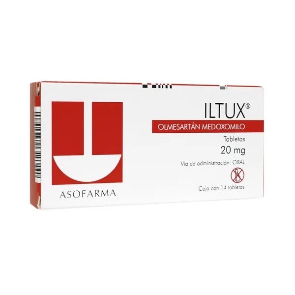 Iltux 20 MG Caja 14 Tabletas
