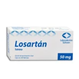 Losartán 50 Mg Caja 30 Tabletas