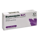 Rumoquin NF 215/25/0.75 Mg Caja 10 Tabletas